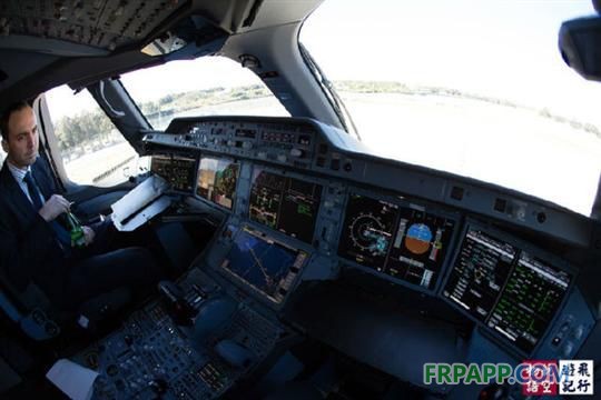 媒體揭秘空中客車公司最新A350豪華客機(jī)